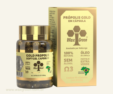 Wax Green » Propolis Capsules Gold